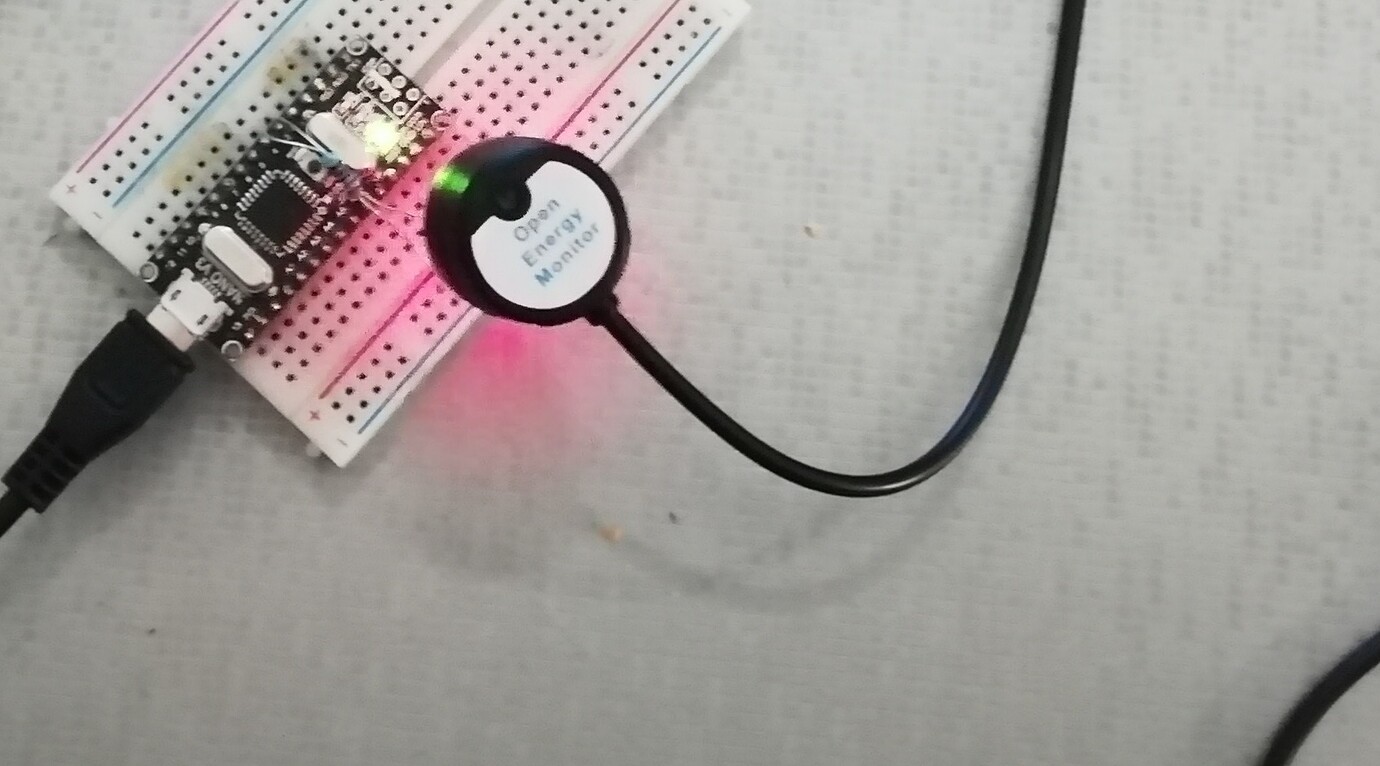 Optical utility meter led pulse sensor own LED does not flash