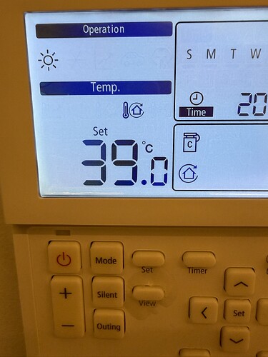 WRC Set temp 39