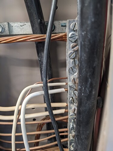 NA wiring emonVs to panel 03 connection to ground bus bar