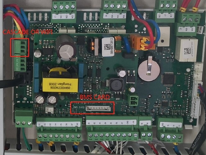 BMS Card Connection