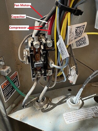 AC Contactor Wires