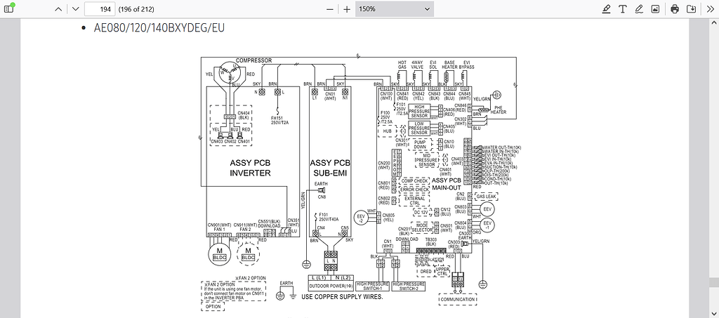 Samsung ASHP Compressor Current Puzzle - Heatpump - OpenEnergyMonitor ...