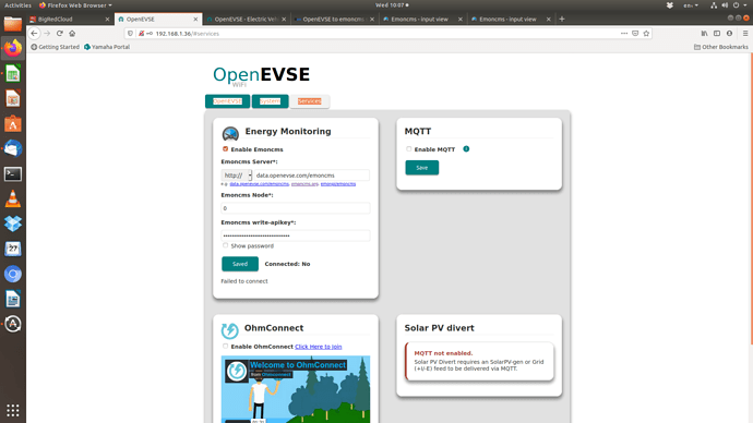 OpenEVSEServices